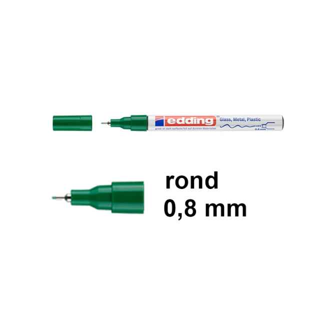 Glanslakmarker EDDING 780 0.8 gr (10 stuks)