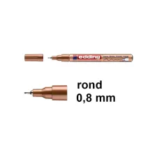 Glanslakmarker EDDING 780 0.8 koper (10 stuks)