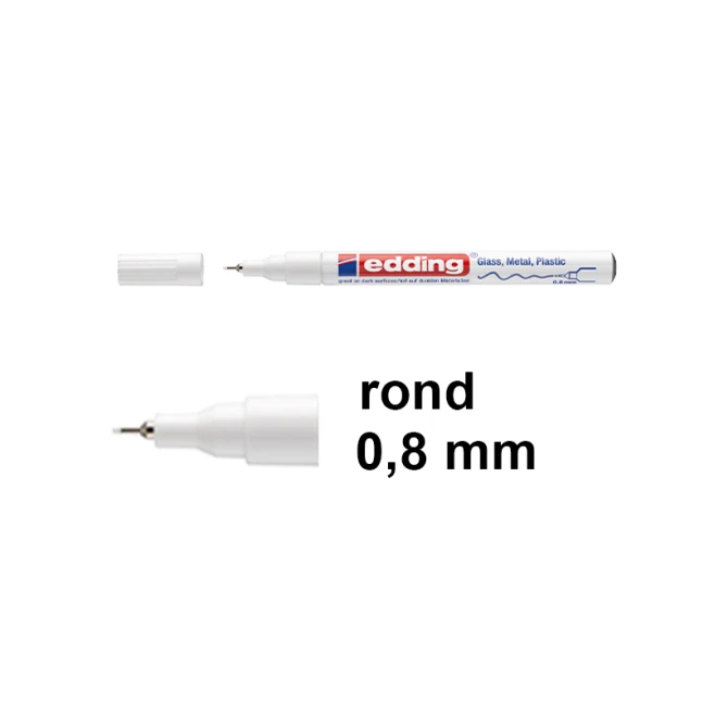 Glanslakmarker EDDING 780 0.8 wt (10 stuks)