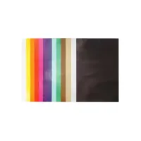 Glanspapier 24x32cm 80g assorti/pk50v