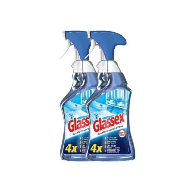 Glas en Multireiniger Glassex 750ml/pk2