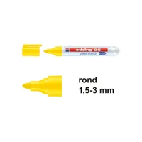 EDDING 95 Glasmarker 1.5-3mm geel (10 stuks)