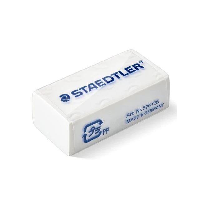 Staedtler Gum 40 x 19 x 13 mm. Wit (pak 40 stuks) Staedtler Gum 40 x 19 x 13 mm. Wit (pak 40 stuks)