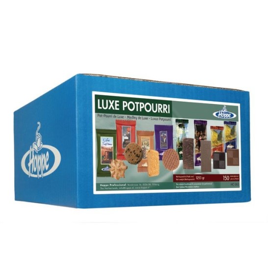 HOPPE Koekjes Luxe Potpourri (doos 150 stuks)