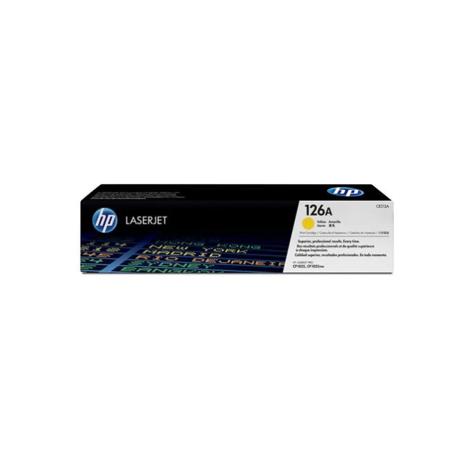 HP 126A Toner Geel HP 126A Toner Geel