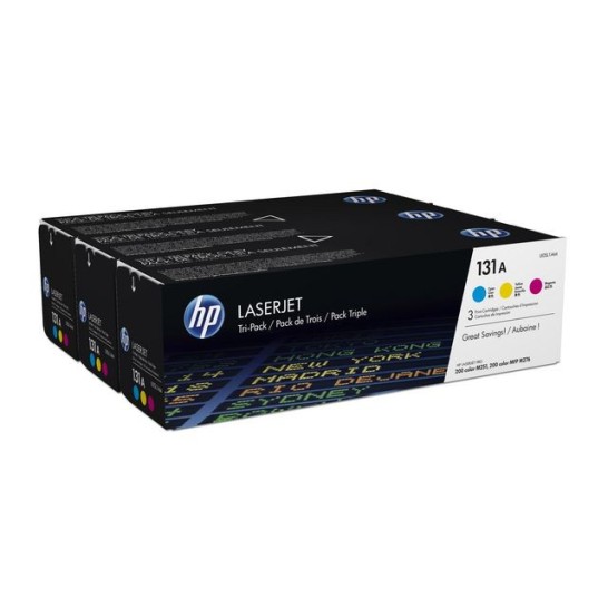 HP 131A Toner Multi Pack Cyaan Geel Magenta (pak 3 stuks)