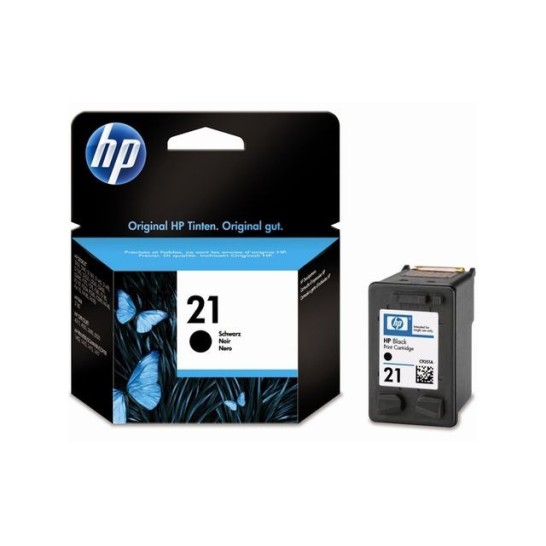 HP 21 Inktcartridge Zwart
