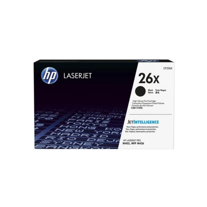 HP 26X Toner Hoog Rendement Zwart HP 26X Toner Hoog Rendement Zwart