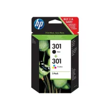 HP 301 Inktcartridge Zwart en kleur (pak 2 stuks) HP 301 Inktcartridge Zwart en kleur (pak 2 stuks)