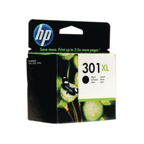 HP 301XL Inktcartridge Zwart