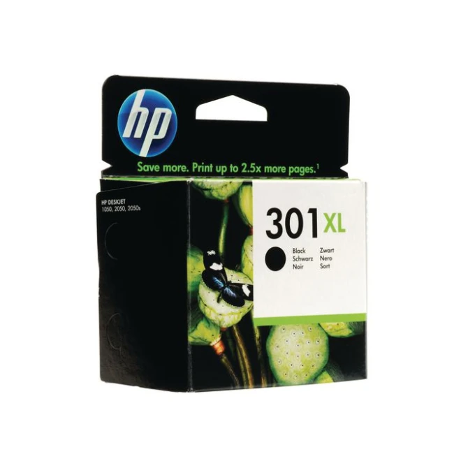 HP 301XL Inktcartridge Zwart