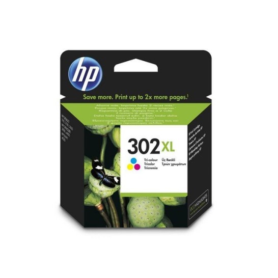 HP 302XL Inktcartridge Hoog Capaciteit Kleur