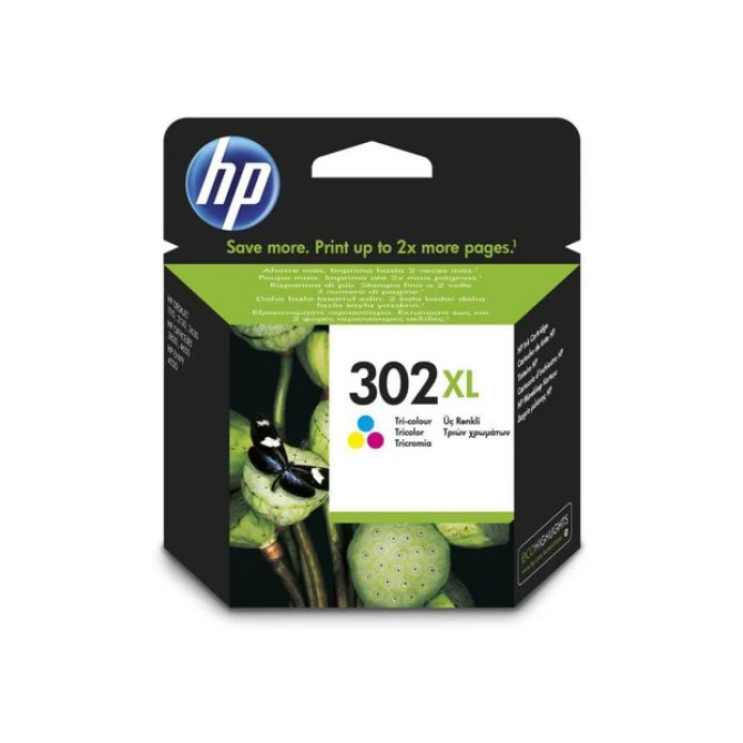 HP 302XL Inktcartridge Hoog Capaciteit Kleur