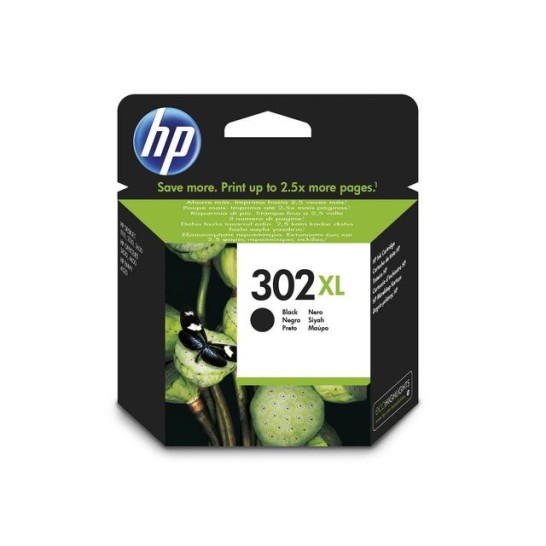 HP 302XL Inktcartridge Hoog Capaciteit Zwart