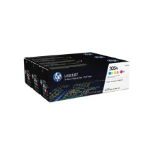 HP 305A / CF370AM Toner Tri-Pack Drie kleuren (pak 3 stuks) HP 305A / CF370AM Toner Tri-Pack Drie kleuren (pak 3 stuks)
