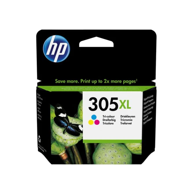 HP 305XL Inktcartridge. 3 Kleuren