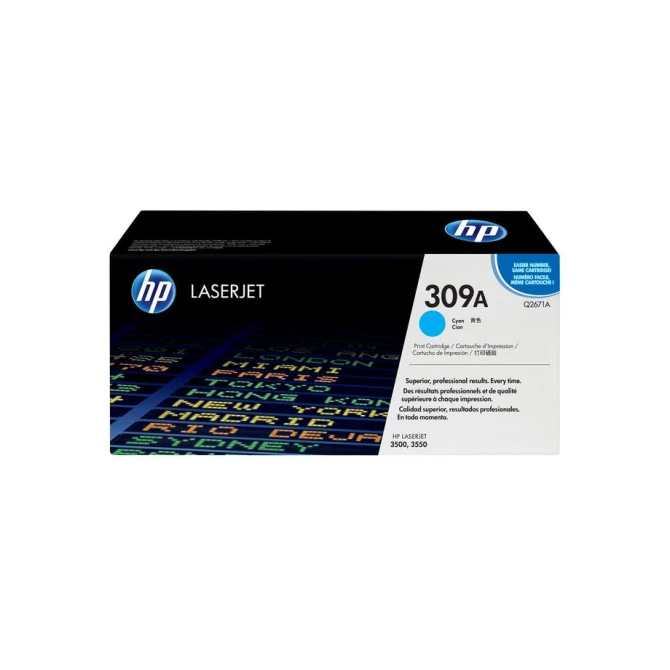 HP 309A / Q2671A Toner Cyaan HP 309A / Q2671A Toner Cyaan