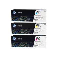 HP 312A Toner Multi Pack Cyaan Geel Magenta (pak 3 stuks)