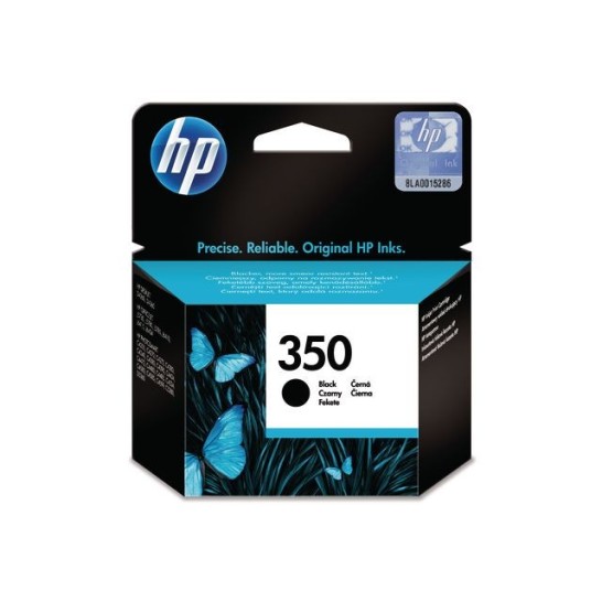 HP 350 Inktcartridge Zwart