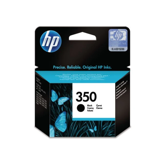 HP 350 Inktcartridge Zwart