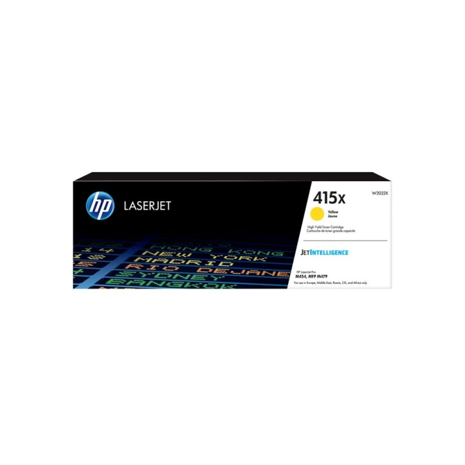 HP 415X Toner W2032X geel Hoge Capaciteit