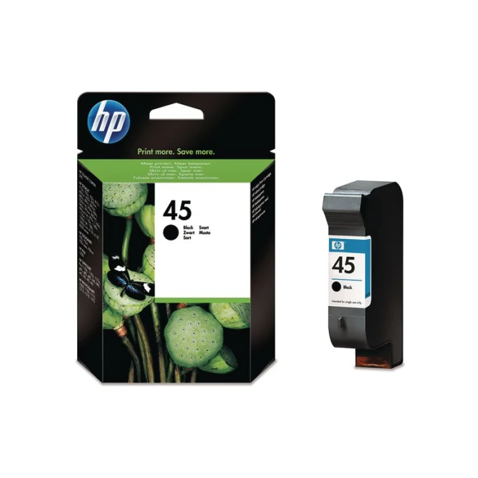 HP 45 Inktcartridge Zwart HP 45 Inktcartridge Zwart