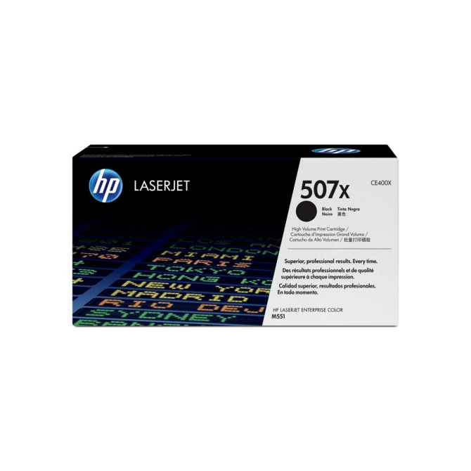 HP 507X Toner Hoog Rendement Zwart