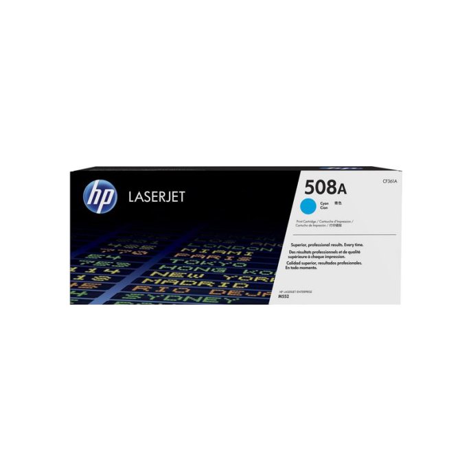 HP 508A Toner Cyaan HP 508A Toner Cyaan