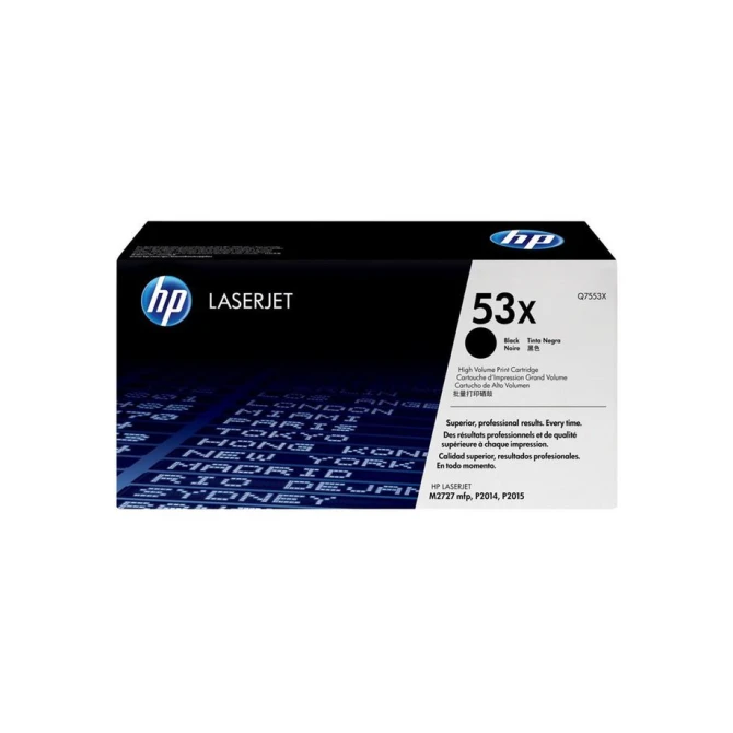 HP 53X Toner Hoog Rendement Zwart