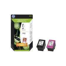 HP 62 Inktcartridge Zwart en kleur (pak 2 stuks) HP 62 Inktcartridge Zwart en kleur (pak 2 stuks)