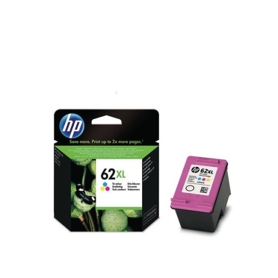 HP 62XL Inktcartridge Hoog Capaciteit Kleur