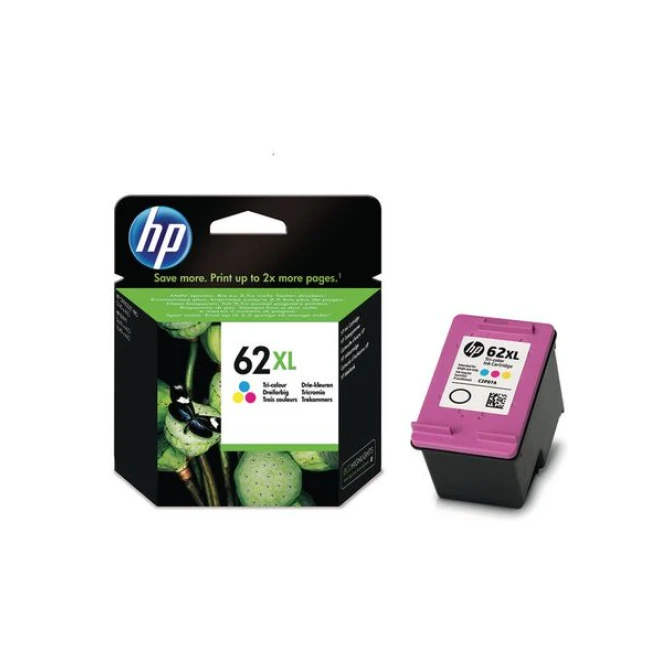 HP 62XL Inktcartridge Hoog Capaciteit Kleur