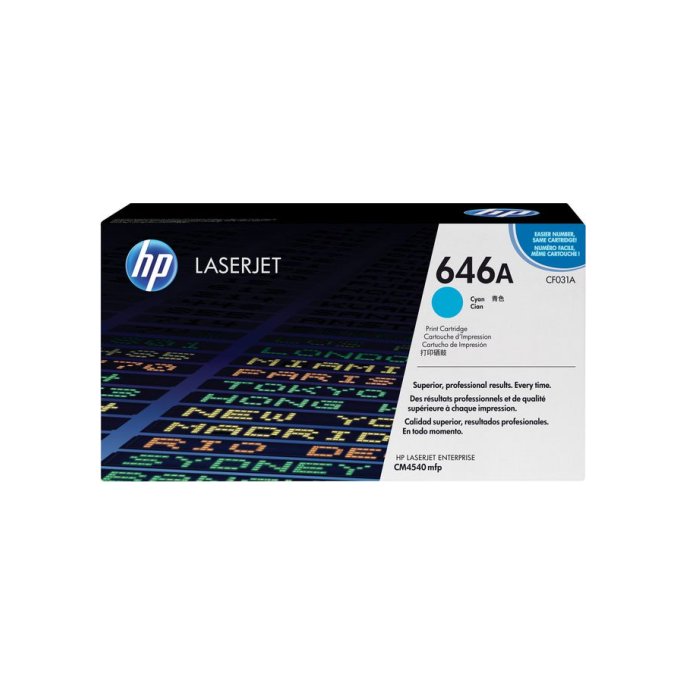 HP 646A Toner Cyaan HP 646A Toner Cyaan