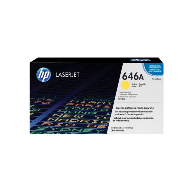 HP 646A Toner Geel HP 646A Toner Geel
