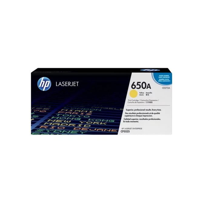 HP 650A Toner Geel