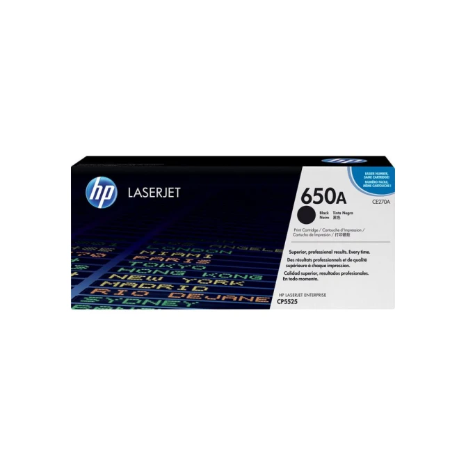 HP 650A Toner Hoog Rendement Zwart HP 650A Toner Hoog Rendement Zwart