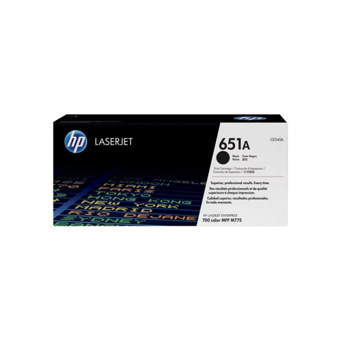 HP 651A Toner Hoog Rendement Zwart HP 651A Toner Hoog Rendement Zwart