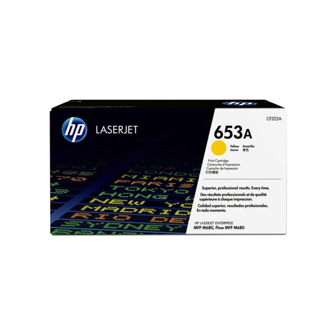 HP 653A Toner Geel HP 653A Toner Geel