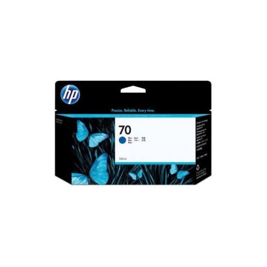 HP 70 Inktcartridge Blauw