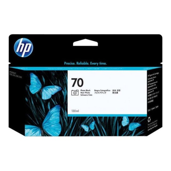 HP 70 Inktcartridge Foto zwart