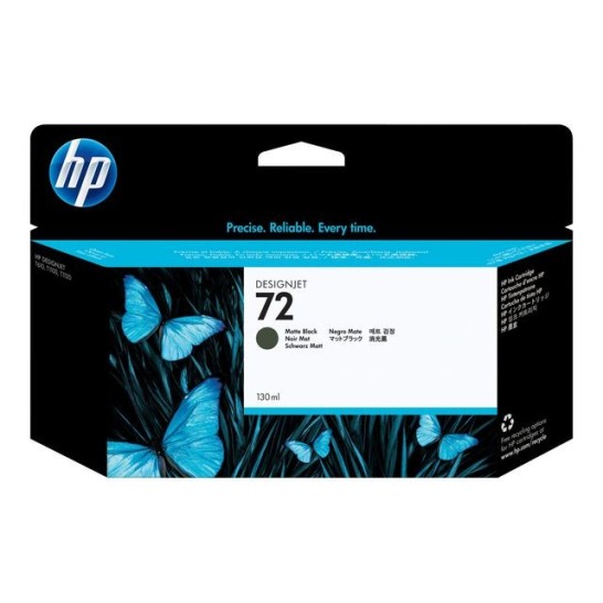 HP 72 Inktcartridge Mat zwart