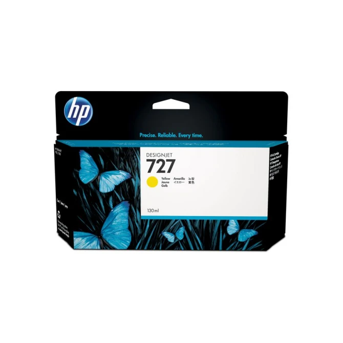 HP 727 Inktcartridge 130ml Geel HP 727 Inktcartridge 130ml Geel