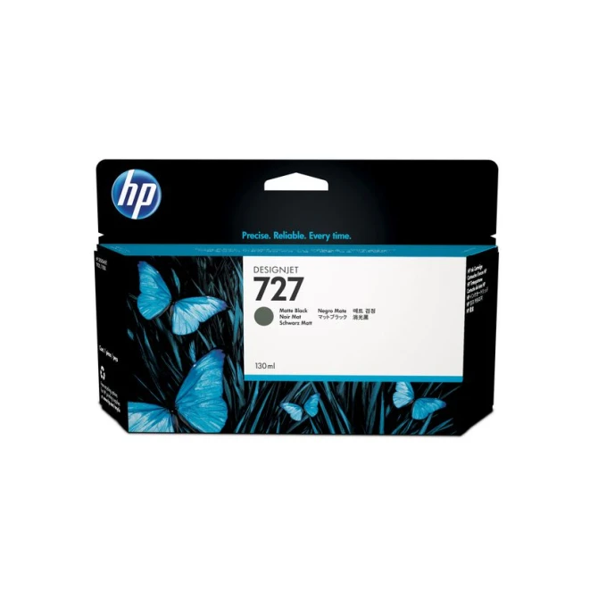 HP 727 Inktcartridge 130ml Mat Zwart HP 727 Inktcartridge 130ml Mat Zwart