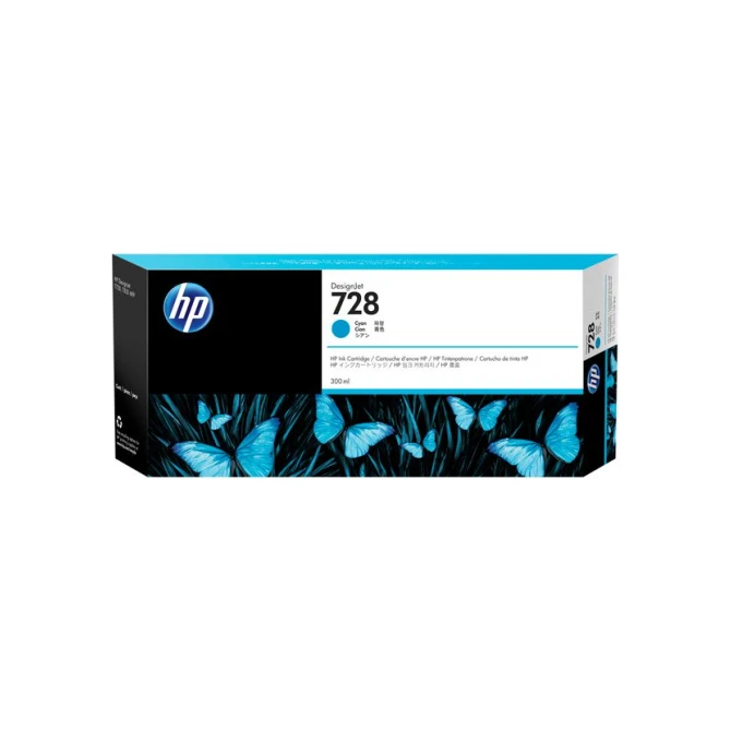 HP 728 Inktcartridge Cyaan HP 728 Inktcartridge Cyaan