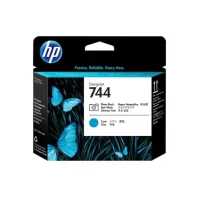 HP 744 Printkop Fotozwart en cyaan (blister 1 stuk)