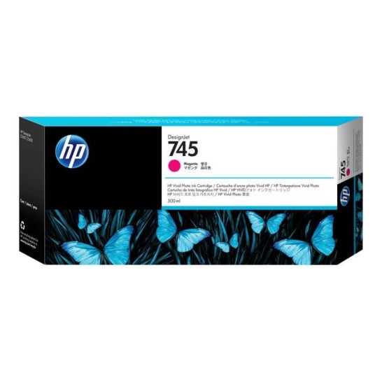 HP 745 Inktcartridge Hoog Rendement Magenta