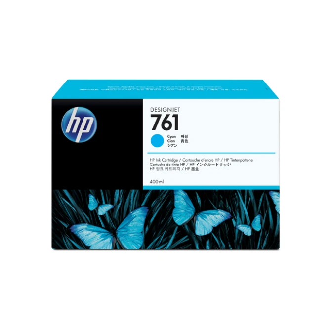 HP 761 Original Ink Cartridge Cyan HP 761 Original Ink Cartridge Cyan