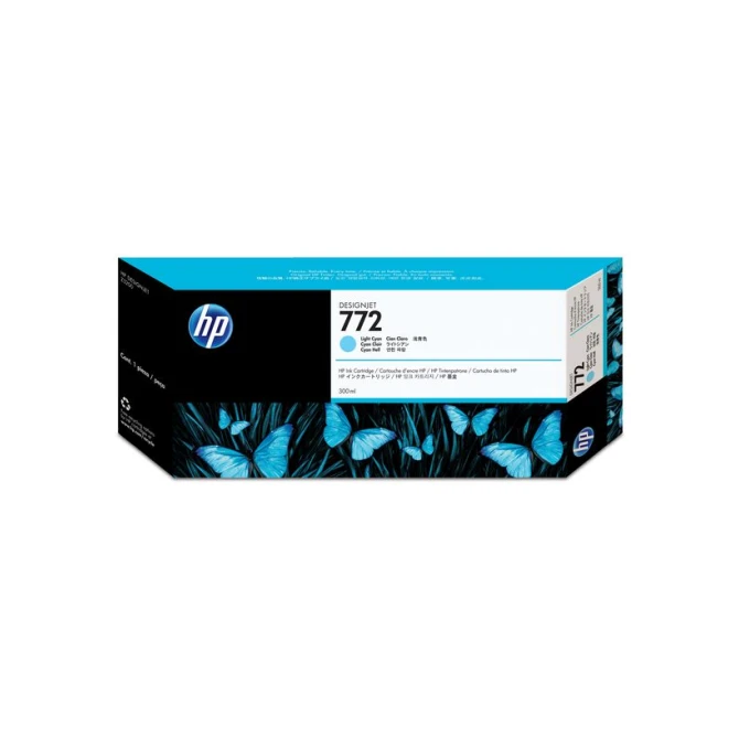 HP 772 Inktcartridge Licht Cyaan