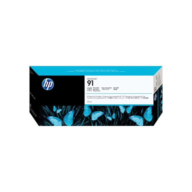 HP 91 Inktcartridge Zwart HP 91 Inktcartridge Zwart