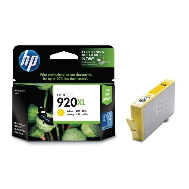 HP 920XL Inkjet CD974AE geel
